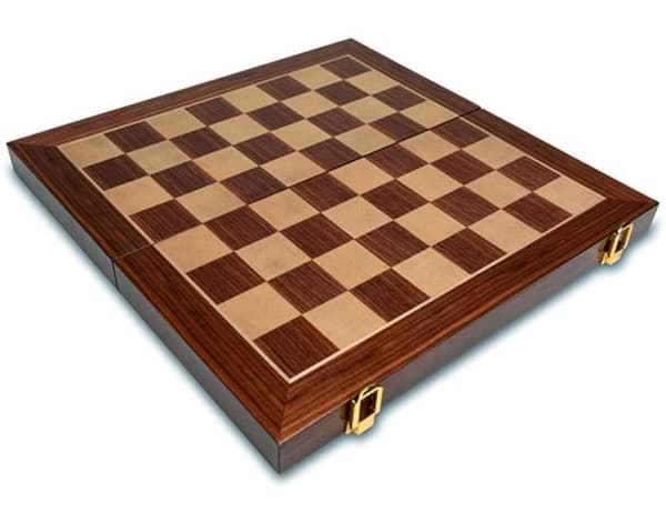 Schackspel - CAYRO - 1601 - Intarsia - 41 x 41 cm - För vuxna och barn från 8 år