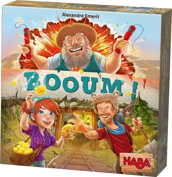Rumsspel - HABA - Booum - Barn - Blandat - Flerfärgad