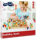 Miniatyrbild 3 av 3: Färgglada Sudoku-spel i trä