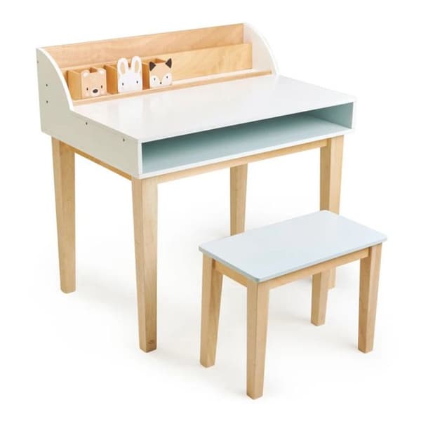 Tender Leaf Toys - Barnskrivbord och stol - DAM