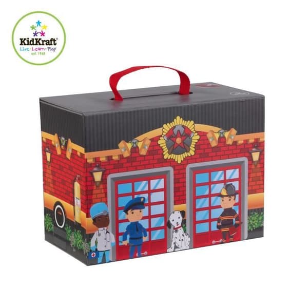 KIDKRAFT resespel - Räddning - Blandat - Från 3 år - Röd - 30 min