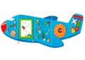 Miniatyrbild 1 av 4: Viga Toys junior plan väggspel 180 cm blått trä 5 st