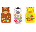 Miniatyrbild 1 av 6: Viga Toys - 3 Wall Activity Panels - COMMOTION