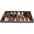 Miniatyrbillede 3 af 5: Backgammon indlagt 35 x 24 cm sort