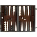 Miniatyrbillede 4 af 5: Backgammon indlagt 35 x 24 cm sort