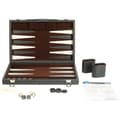 Miniatyrbillede 1 af 5: Backgammon indlagt 35 x 24 cm sort