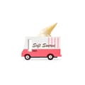 Miniatyrbild 2 av 2: Lärspel - Candylab Wooden Ice Cream Truck - Barn - Vit - Blandat