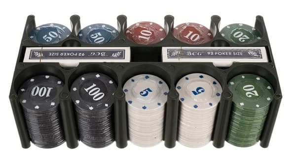 Pokersæt / Texas Poker Sæt - 200 Chips