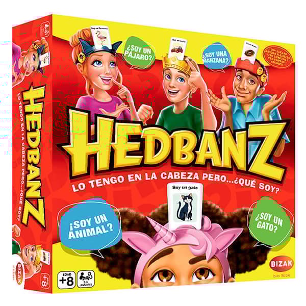 Bizak Brädspel Hedbanz Flerfärgad