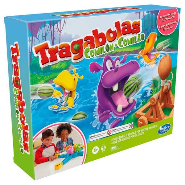 Hasbro Lelu-lautapeli Tragabolas Comilón Monivärinen