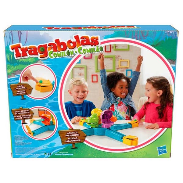 Hasbro Lelu-lautapeli Tragabolas Comilón Monivärinen