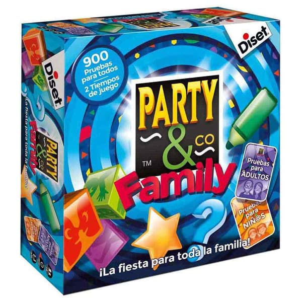 Party & Co Familie Brætspil Flerfarvet 8-11 Years