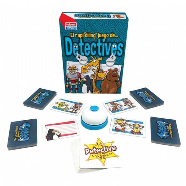 Falomir Brætspil Detectives Flerfarvet 6-9 Years