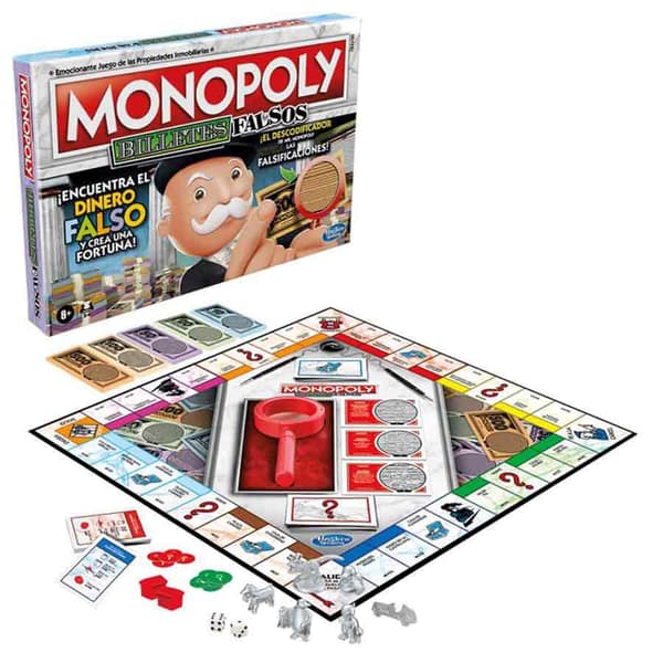 Monopoly Falsk Bank Brädspel Gaming Flerfärgad 8-11 Years