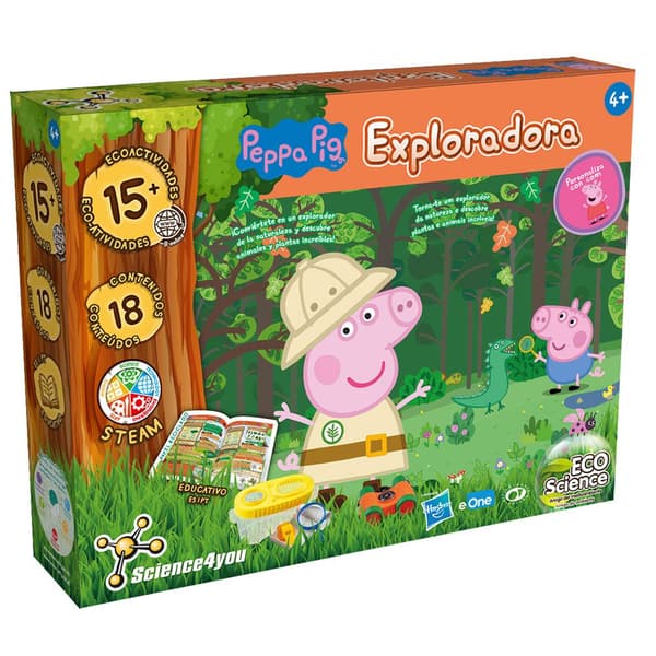Science4you Explorer-lautapeli Peppa Pig Monivärinen 4-7 Years