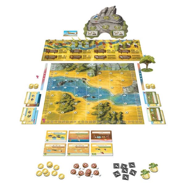 Asmodee Brädspel Vida Salvaje Serengeti Guld