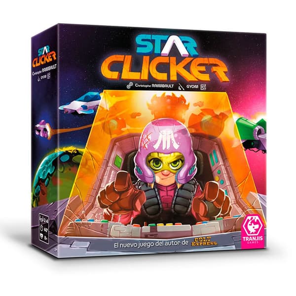 Tranjis Games Lautapeli Star Clicker Monivärinen