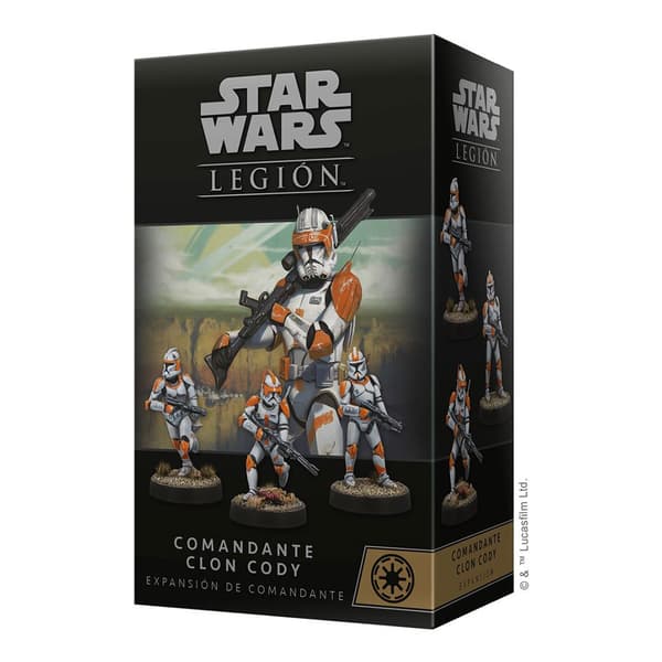 Asmodee Brädspel Star Wars Legion Comandante Clon Cody Flerfärgad
