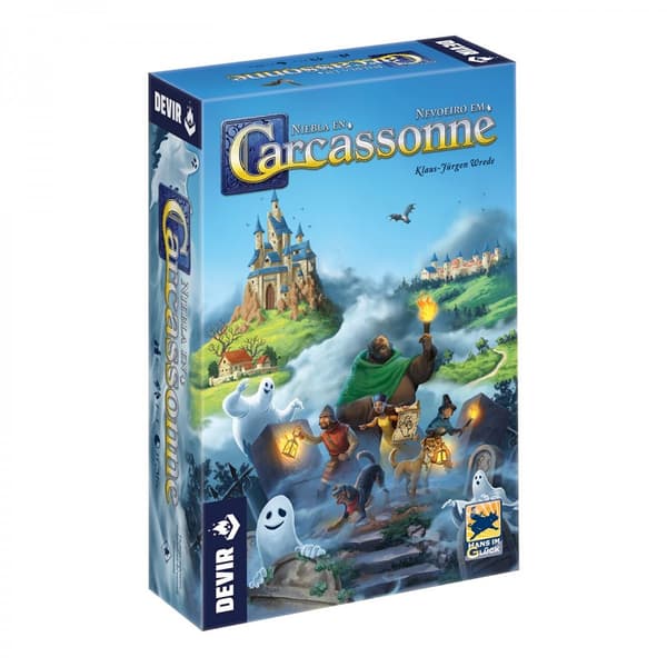 Devir Sumu Sisään Carcassonne Carcassonne Lautapeli Monivärinen