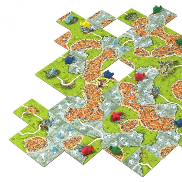 Devir Mist In Carcassonne Carcassonne Brætspil Flerfarvet