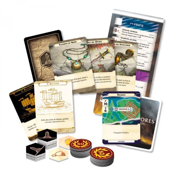 Devir Iberia Light And Shadow Path: Solstice Brädspel Guld
