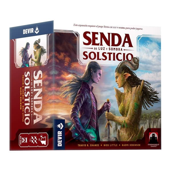 Devir Iberia Light And Shadow Path: Solstice Brætspil Gylden