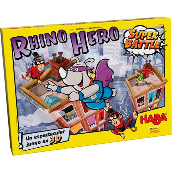 Haba Brädspel Rhino Hero Super Battle Flerfärgad