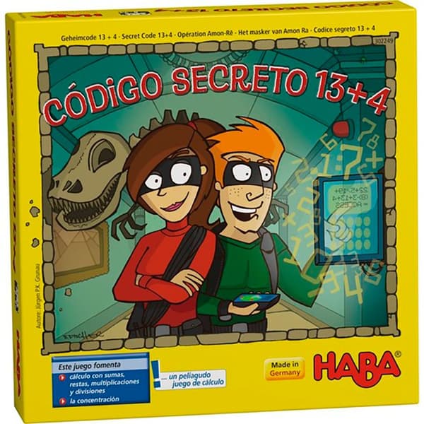 Haba Hemmelig Kode Brætspil 13 + 4 Gylden