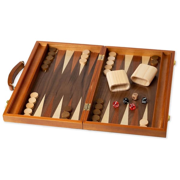Aquamarine Brädspel Backgammon Signature Brun