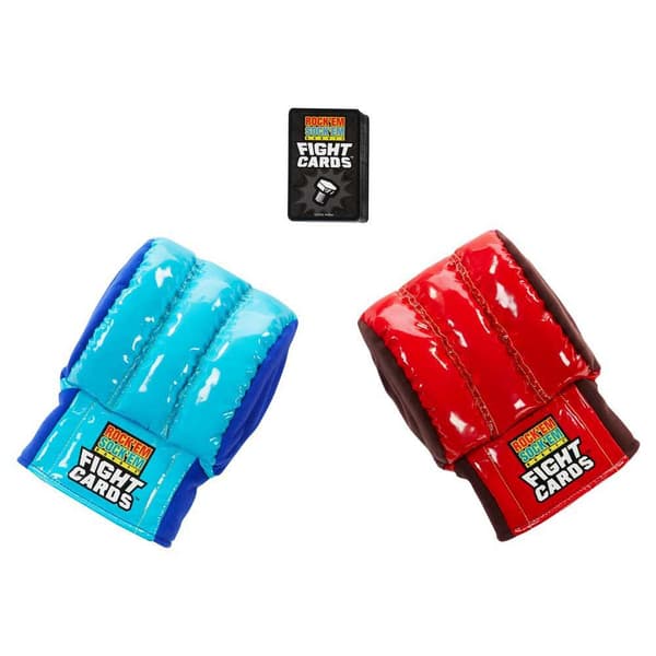 Mattel Games Kanssa Nyrkkeilyhanskat-lautapeli Rock Em Sock Em Robots Punainen