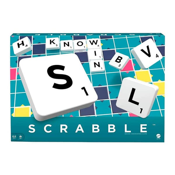 Mattel Games Portugisisk Brætspil Scrabble Original Flerfarvet