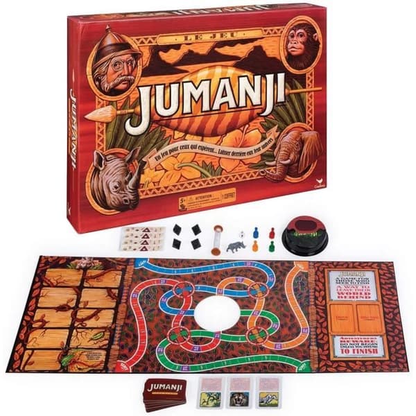 JUMANJI - Brädspel - retroutgåva