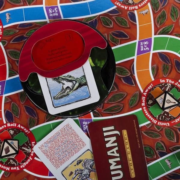 JUMANJI - Brädspel - retroutgåva