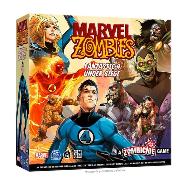 Asmodee Brädspel Marvel Zombies: Fantastic 4 Under Siege Pegi