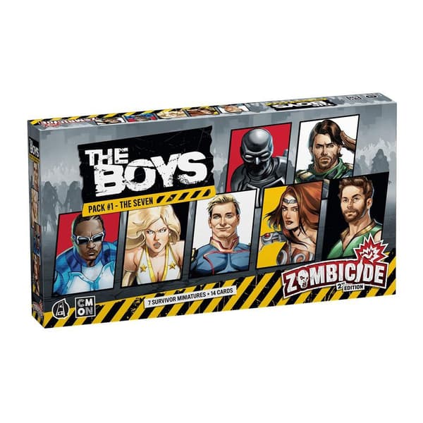 Asmodee Brädspel Zombicide 2e The Boys Pack #1 The Seven