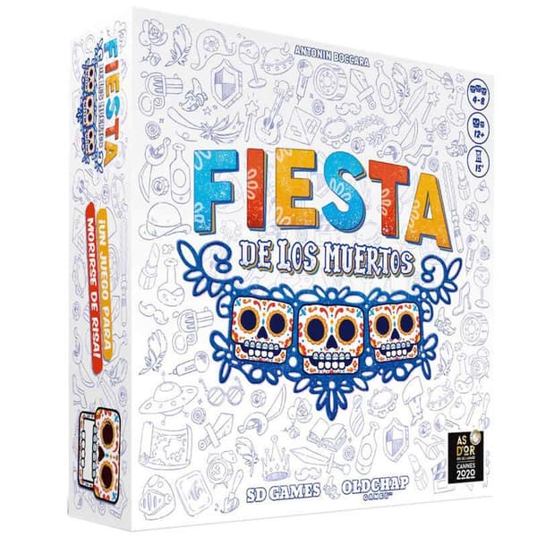 Sd Games Lautapeli Fiesta De Los Muertos Monivärinen