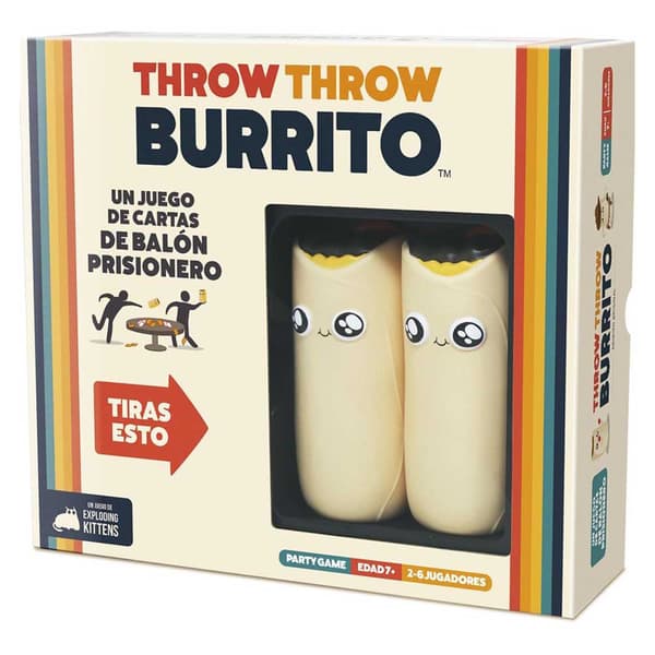 Asmodee Brädspel Throw Throw Burrito Flerfärgad