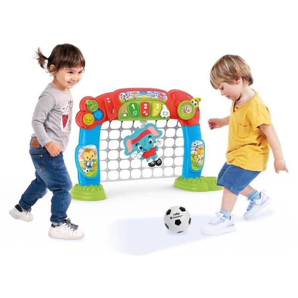Baby Clementoni - Tigoal, mitt fotbollsmål - Tillverkad i Italien