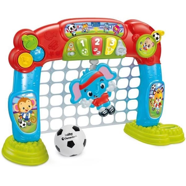 Baby Clementoni - Tigoal, mitt fotbollsmål - Tillverkad i Italien
