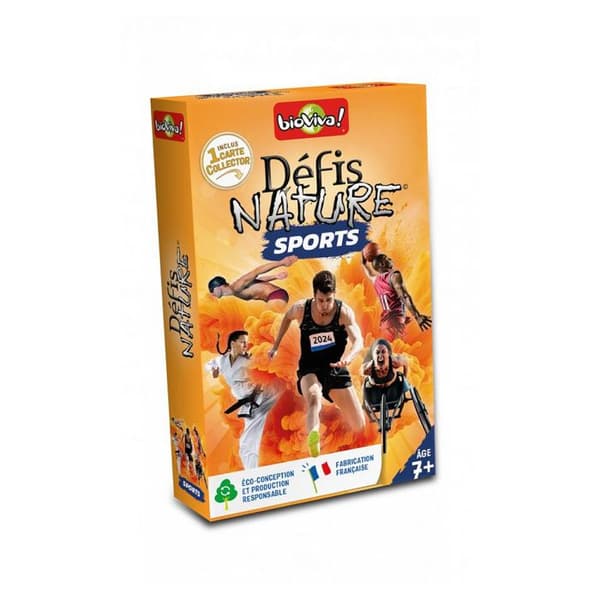 Brädspel - BIOVIVA - Utmaningar Natur Sport - Från 7 år