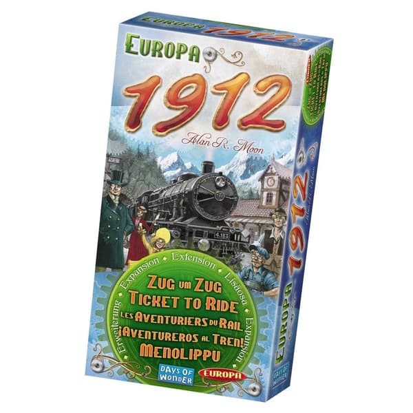 Ticket to Ride Europa 1912 - Lautapeli
