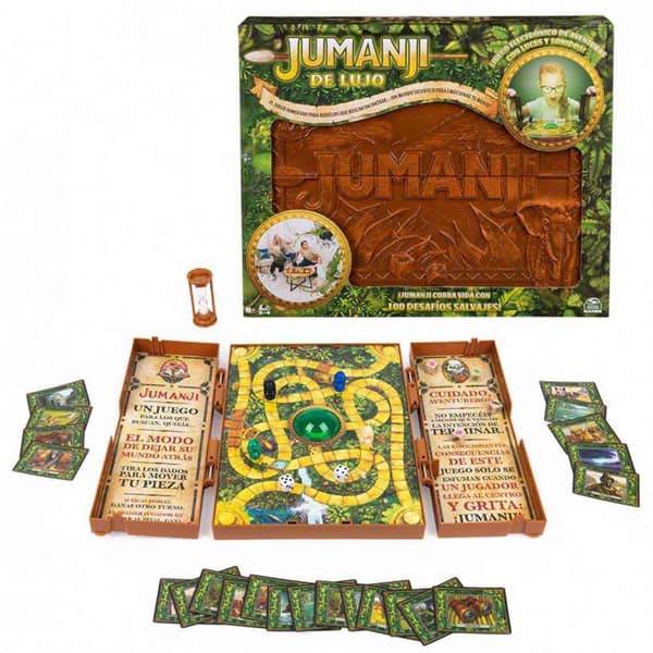 Spin Master Brætbrætspil Jumanji Deluxe Grøn