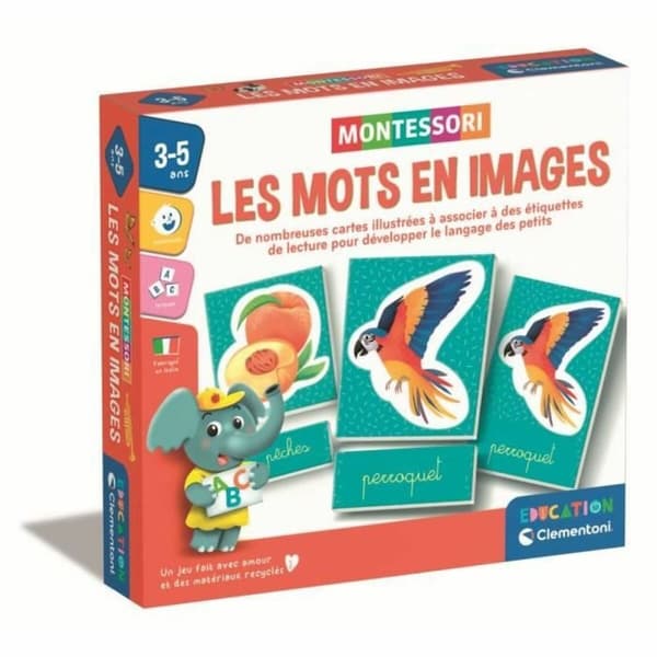 Lærerigt Spil Clementoni Les mots en images (FR)