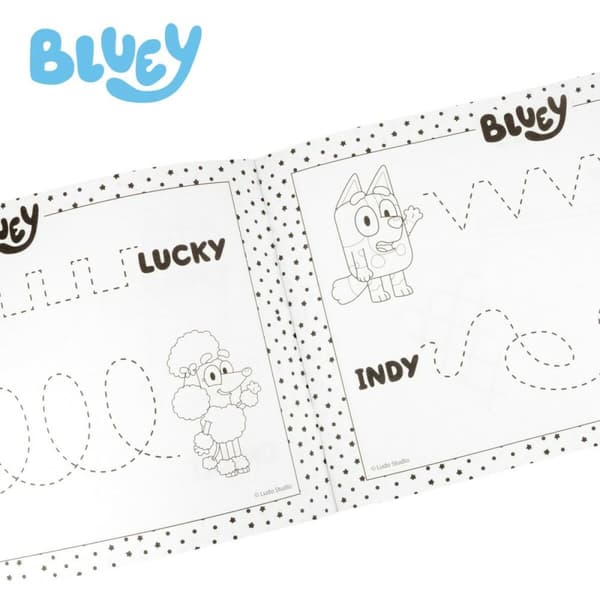 Tegningssæt Bluey Pocket Drawing School (12 enheder)