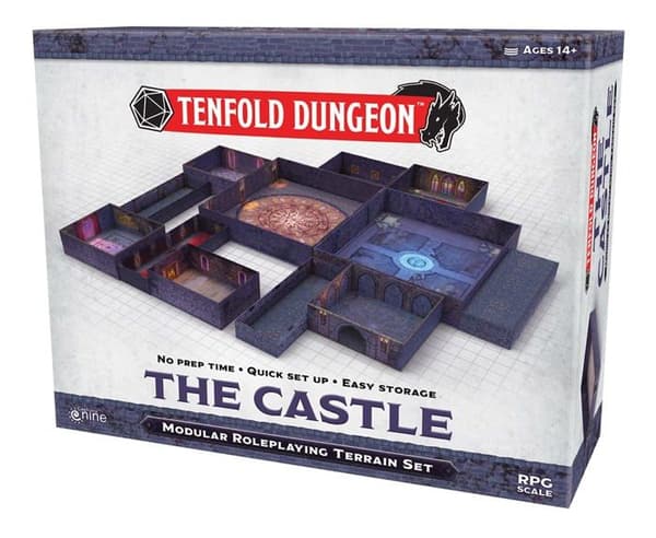 Brädspel - Gale force nine brädspel - GF9TFD01 - Tenfold Dungeon: The Castle