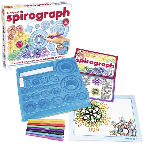 World Brands Spirograph Sæt Nyhedsbrætspil Original Flerfarvet 8-11 Years