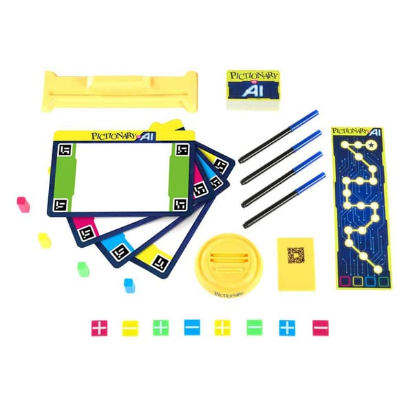 Mattel Games Tekoälyn Lautapeli Pictionary Vs