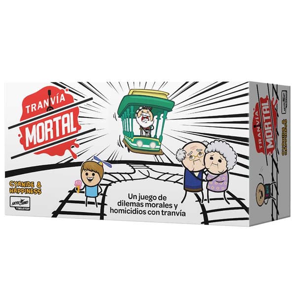 Asmodee Brætspil Tranvia Mortal Flerfarvet