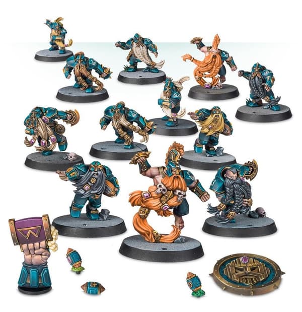 NY! Dwarf Blood Bowl Team:  The Dwarf Giants