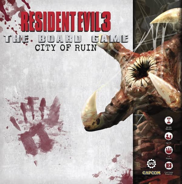 Brädspel - Resident evil 3 brädspel - SFRE3-002 - Steamforged: City of Ruin Expansion